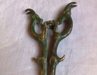 Rover C II detecta una cabra estatua de cobre y oro en Irán Rover C II detects a goat statue made of copper and gold in Iran