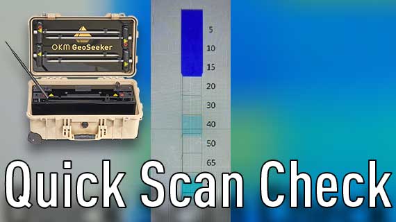 Quick Scan Check: Water Near the Surface