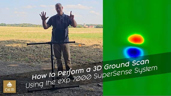 Mastering 3D Ground Scanning with the SuperSense System | OKM eXp 7000 Tutorial