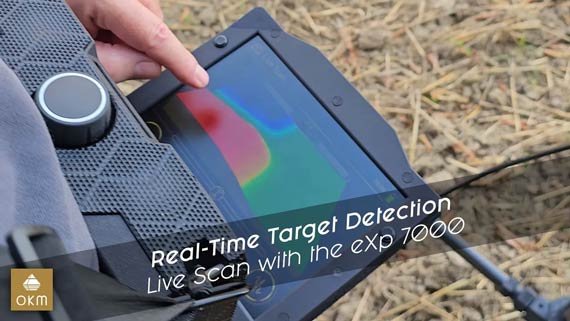 Real-Time Target Detection: Live Scan with the eXp 7000 Professional Plus